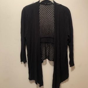 Thin Black Cardigan